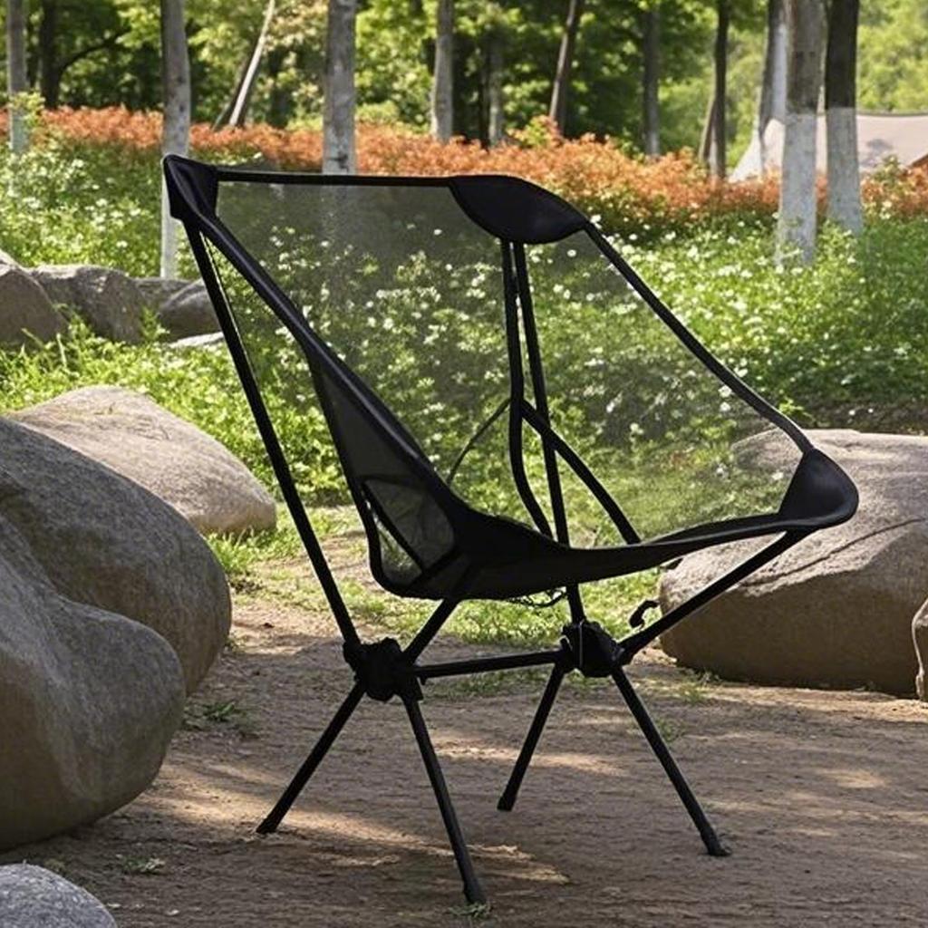 Folding Camping Chair Foldable Backpacking Chair Compact Seat for Outdoor Sports Fishing Beach Hiking Activity Campsite