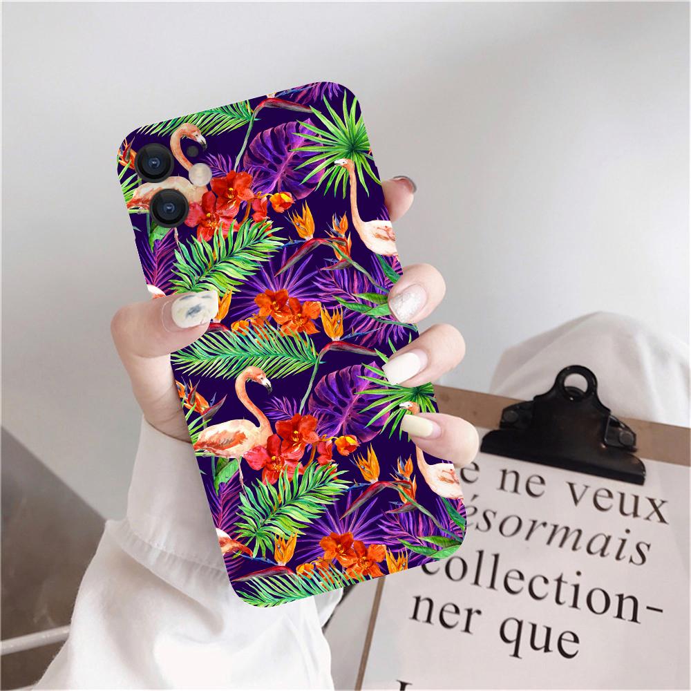 Watercolor Forest Flower Pattern Case For Samsung Galaxy A50 A70 A10 A20 A30 A40 A60 A50S A30S Silicone Protect Back Phone Cover