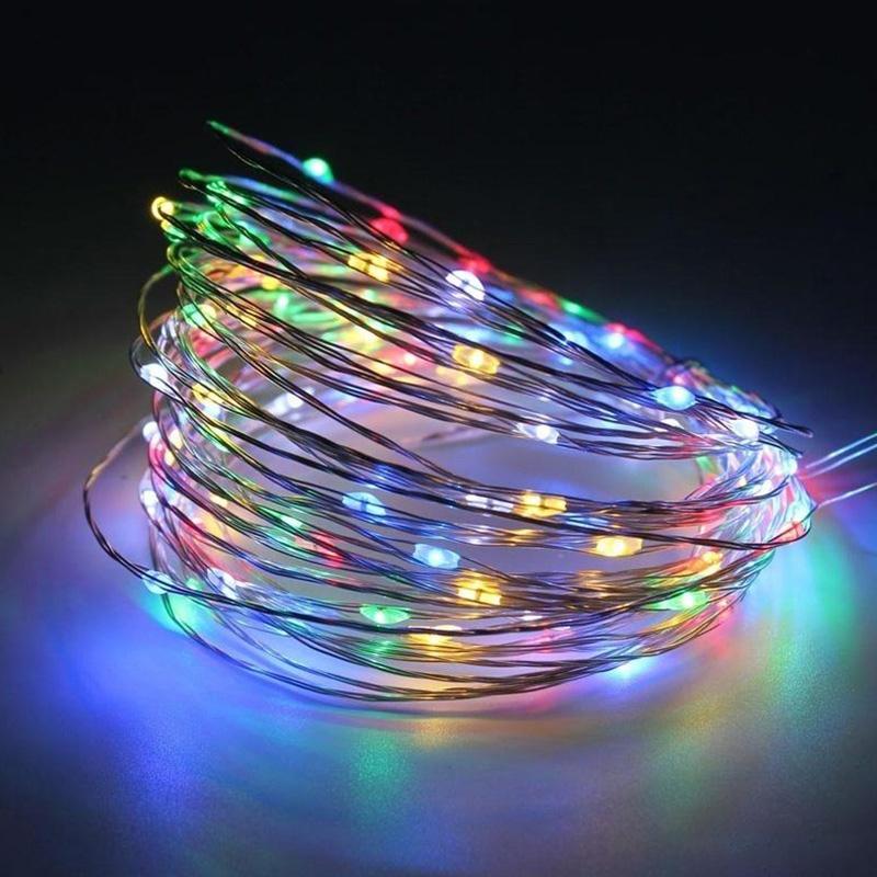 USB LED Curtain Light Fairy Light Garland Garden Wedding Decoration String Lights