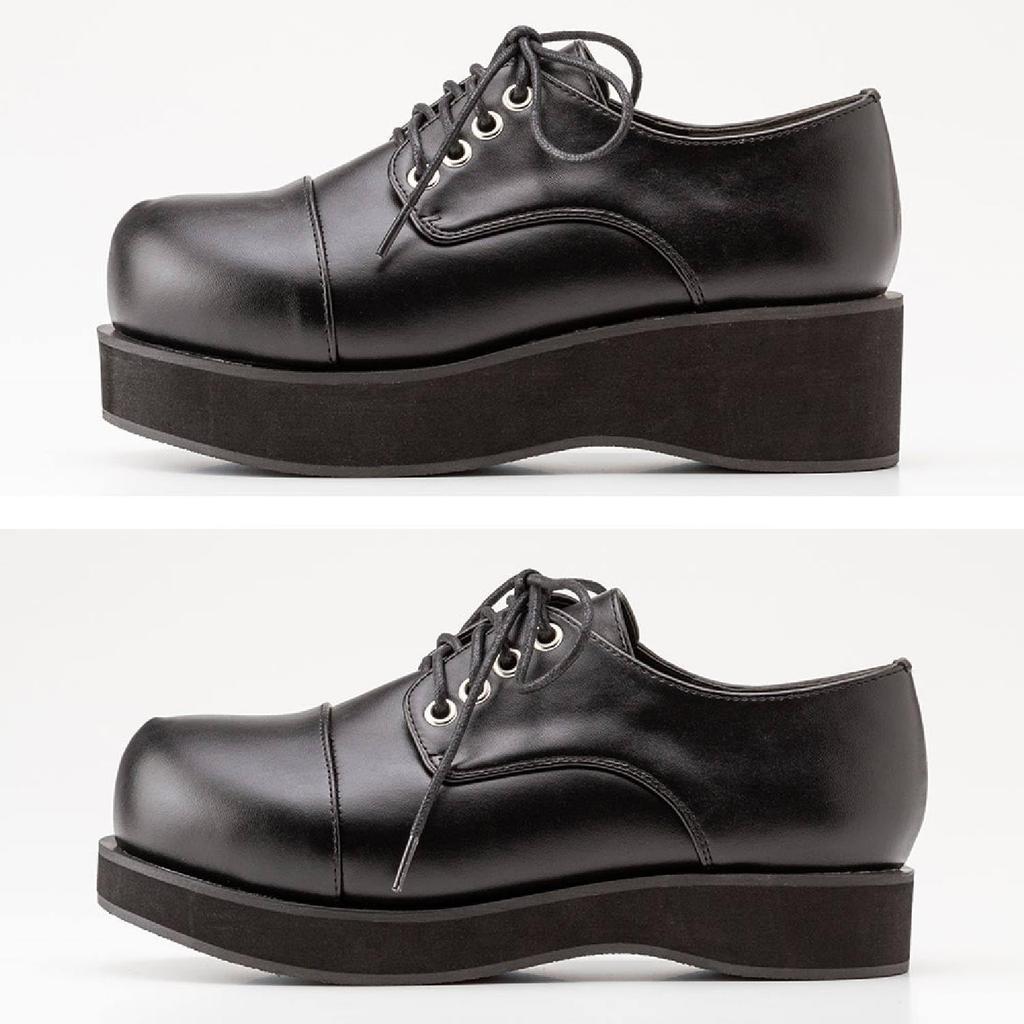 Yumetenbou Women's 532853 Pumps, Landmine Style, Mass-Produced, 3cm or 5cm Forehead Pumps, Smooth, Size 21.5cm, 5cm