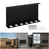 Compacts Vertical Wall Mounted Fishing Rod Storage Rack Rod Mount Brackets Fishing Rod Wall Organizers For Organization