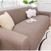Bubble Fabric Sofa Cover Full Coverage Cream Style Cat Scratch Resistant Stretchable Sofa Protector
