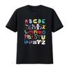 Alphabet Lore A Z I Love You Letter for Kids Boys and Girls T Shirt Vintage Washed Graphic Fashion Breathable Stretched Unisex