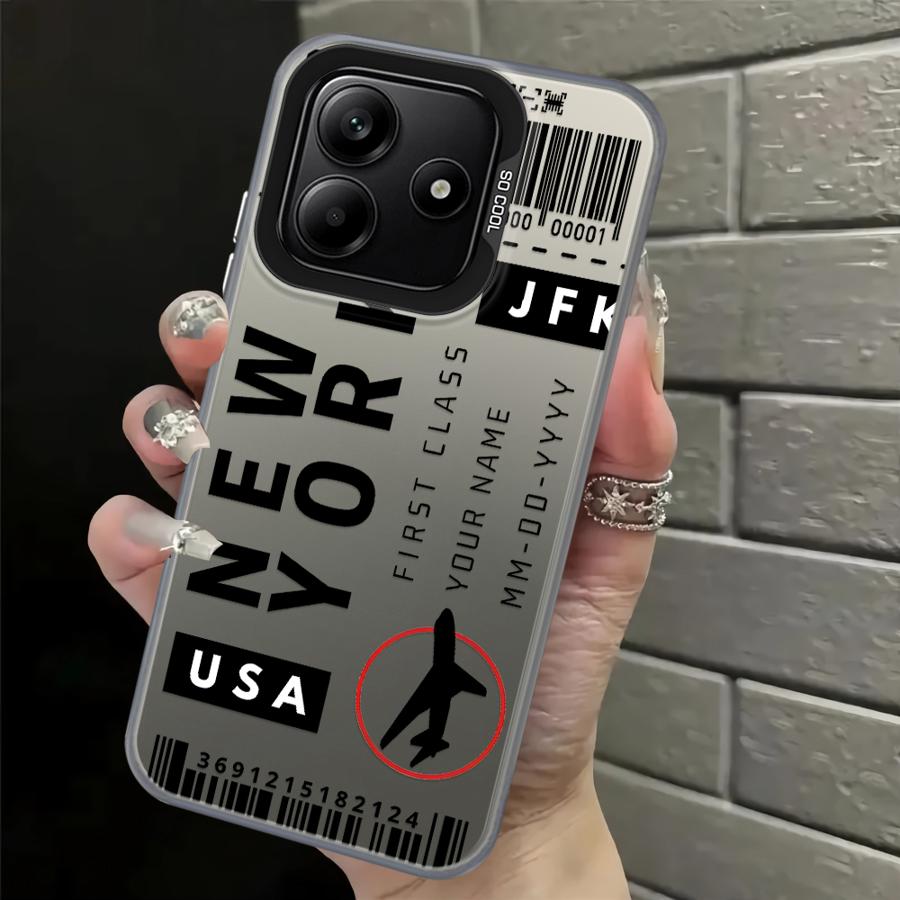 

Creative Airfare Art Back Phone Cover Case for Xiaomi Poco F4 X5 C51 F3 GT X3 Pro X3 NFC C50 Poco X3 Pro