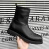 Fashion Leather Ankle Boots For Man Genuine Leather Big Size Boots High Quality Designer Casual Formal Outdoor Boots Fashion Business