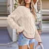 Women's Loose  Winter Knitted Fashion Casual Pullover Sweater