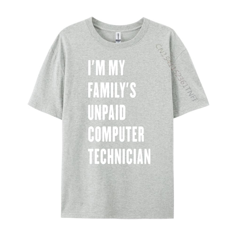 Funny Computer Technician Mens Clothing Winter Oversized T Shirt Men Oversized Character Graphic Tee Original Mens TShirts