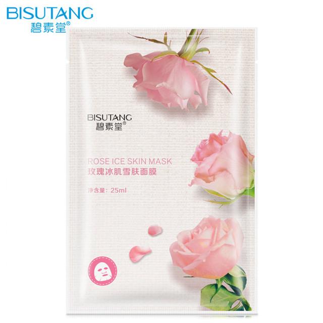 3 Piece Fresh Orange Aloe Rice Pomegranate Bamboo Rose Green Tea Honey Moisturizing Mask Oil-control Whitening Wrapped Mask Skin Care