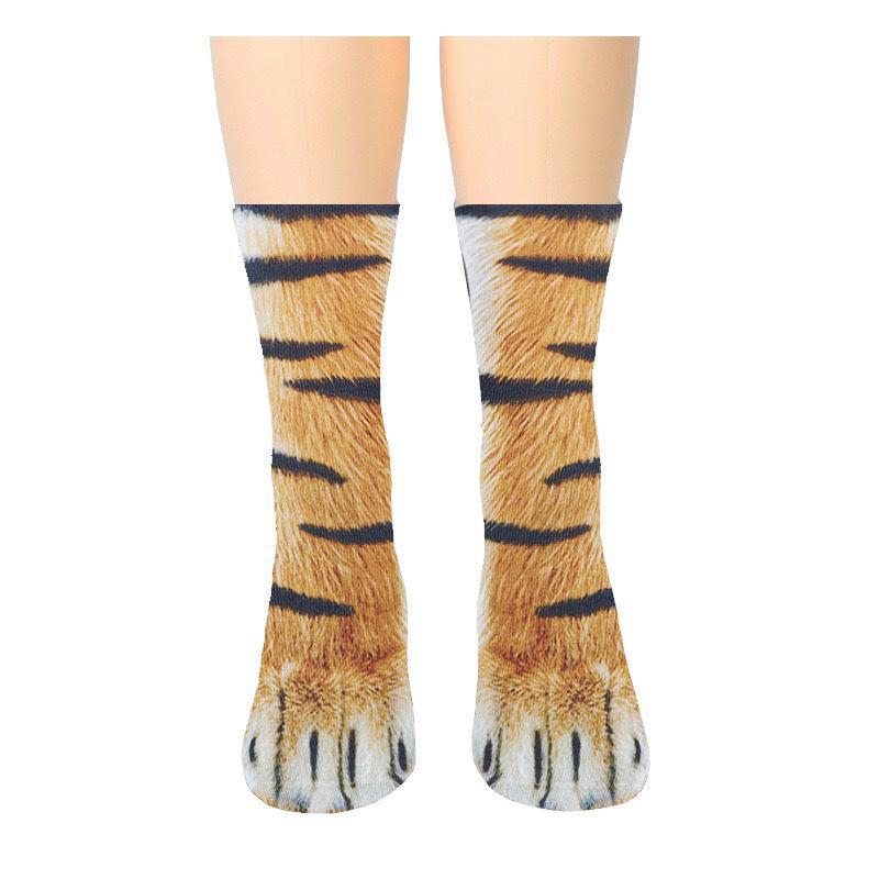 3D Animal Print Funny Socks for Kids and Parents