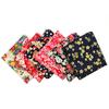 Pet Triangular Saliva Slobber Scarf Single Layer Cloth Washable Neck Towel Decorative Bib Fashion Accessory for Home