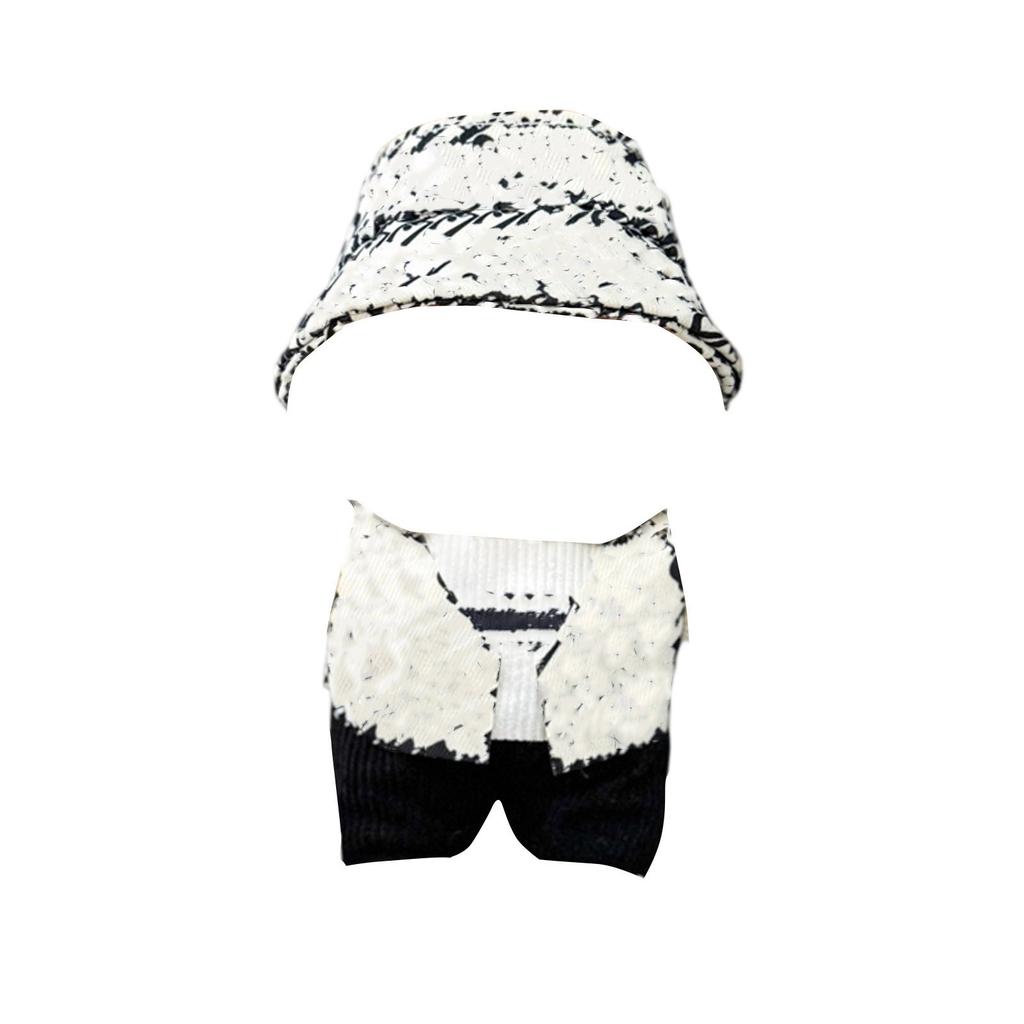 First And Second Generation Baby Clothes 17cm Doll Sitting Party Clothes Accessories Overalls