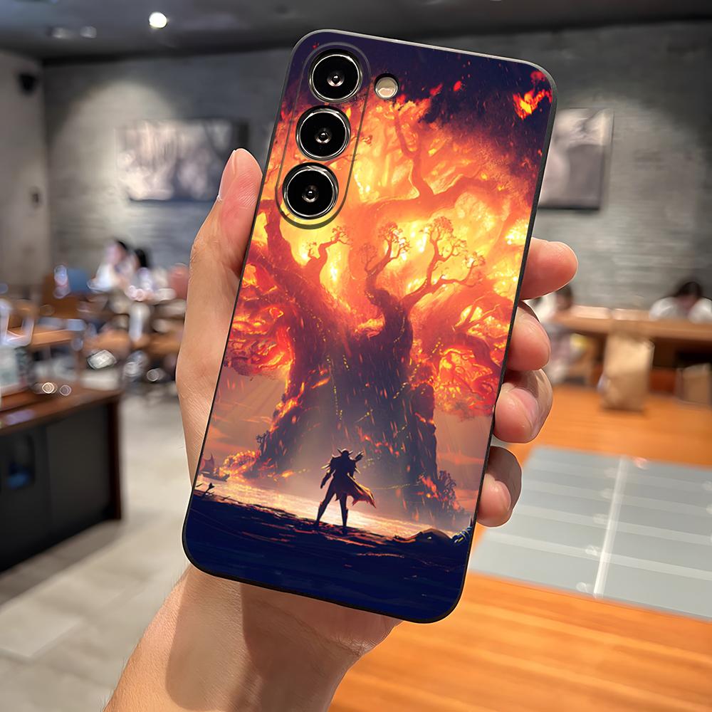 W-World Of W-Warcraft Phone Case For Samsung S23 Ultra S24 S22 S20 Fe S21 Plus Galaxy A54 A34 A24 A53 A13 A16 Back Cover