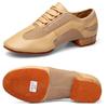 Large Size 46 Latin Suede Salsa Tango Ballroom Dance Shoes Dance Shoe Sneakers for Woman Practice Shoes Modern Jazz Shoe