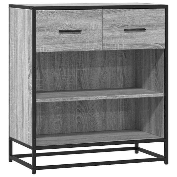 VidaXL Buffet Sonoma Grey 68x35x76 Cm Engineered Wood, Storage Cabinet, Entryway Furniture, Accent Furniture, Furniture of 848987