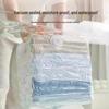 King Vacuum Compression Storage Bag with Zipper - No Pump Needed for Quilts & Clothes