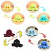 Charming Double-sided Flip Reversible Octopus Plush Toy For Marine Life Enthusiasts