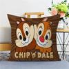 Cartoon C-Chip n D-Dale Stitch Lucky Dragon pillow cover sofa cushion cover home room decoration children gift