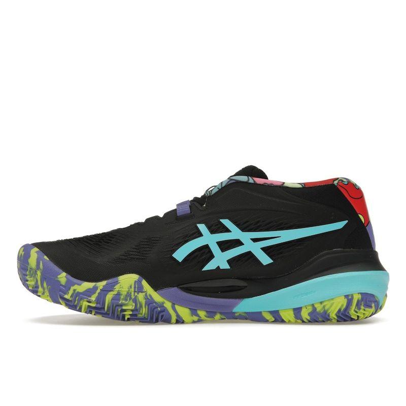 Asics Gel Resolution X Padel LE Black Energy Aqua Men Sneakers 1041A503-002