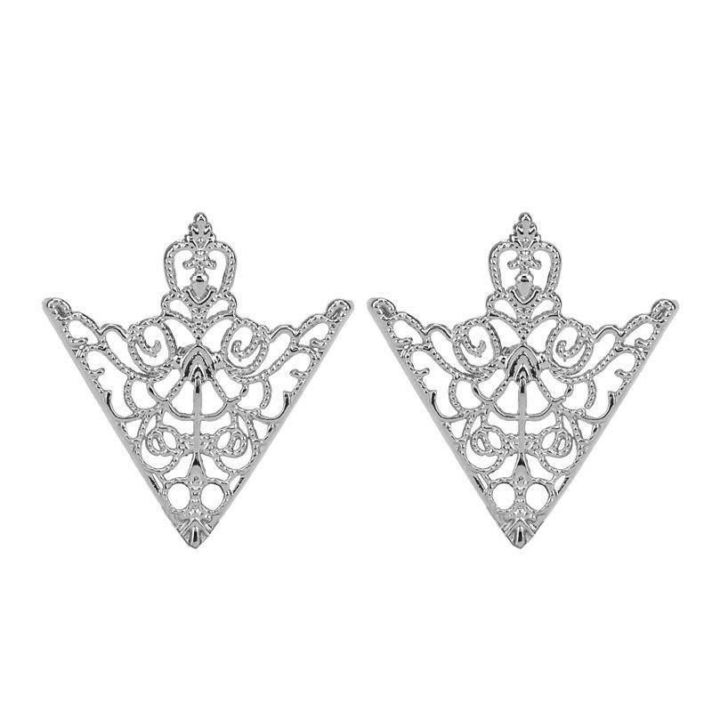 

Korean Hollow Out Collar Pin Brooch for Men and Women