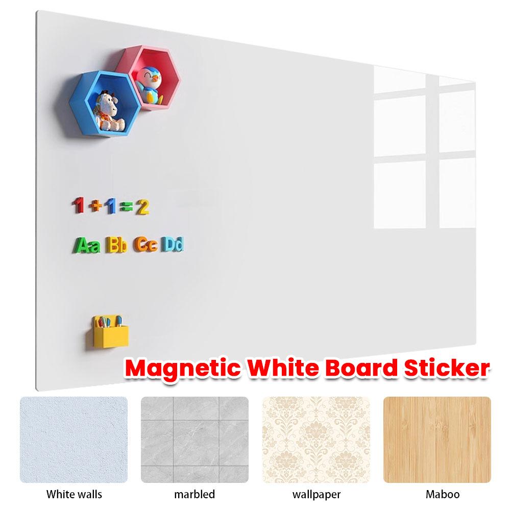 Magnetic Dry Erase Whiteboard Include Marker Magnet Eraser Removable Erasable Surface for Teaching Training Office and Home Use