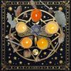 Butterfly Star Pattern Tarots Card Tablecloth Altars Cloth Altars Cloth Divinations Card Table Cloth Tapestry Easy Use