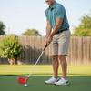 Golf Chipper with Grip Rounded Head Club Long Shaft