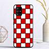 Checkerboard Plaid Checked Checkered Funda For Samsung Galaxy A13 A53 A11 A12 A32 A22 A52S A41 A42 A33 A20E A30S A40 A21S Cases