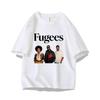 T-shirt Fugees Unisex Anni '90 Hip Hop Stampa Lauryn Hill Wyclef Jean Estate 100% Cotone Manica Corta Streetwear Vintage Taglia Larga