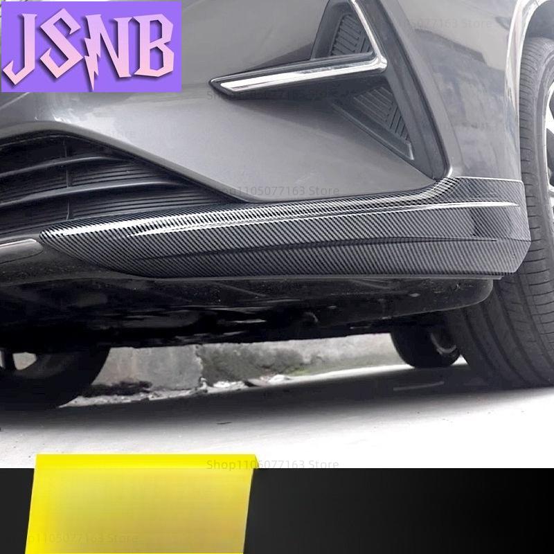 New Front Bumper Side Corner Protector Sticker Trims ABS Front Bumper Corner Strip FOR GEELY EMGRAND 2022-2025 Exterior Accessor