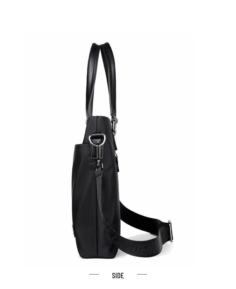 Men's Large Capacity Oxford Cloth Casual Briefcase and Crossbody Bag