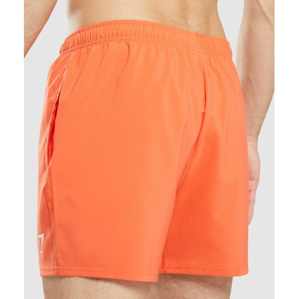 Gymshark Arrival 5  Shorts Papaya Orange A2a1m Obc7