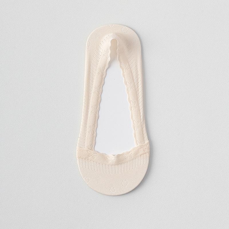 

Silk Stockings for Children with A Shallow Opening That Do Not Come Off. Invisible, Breathable, and Anti-slip Small Shoes with Boat-shaped Socks. 1 pair