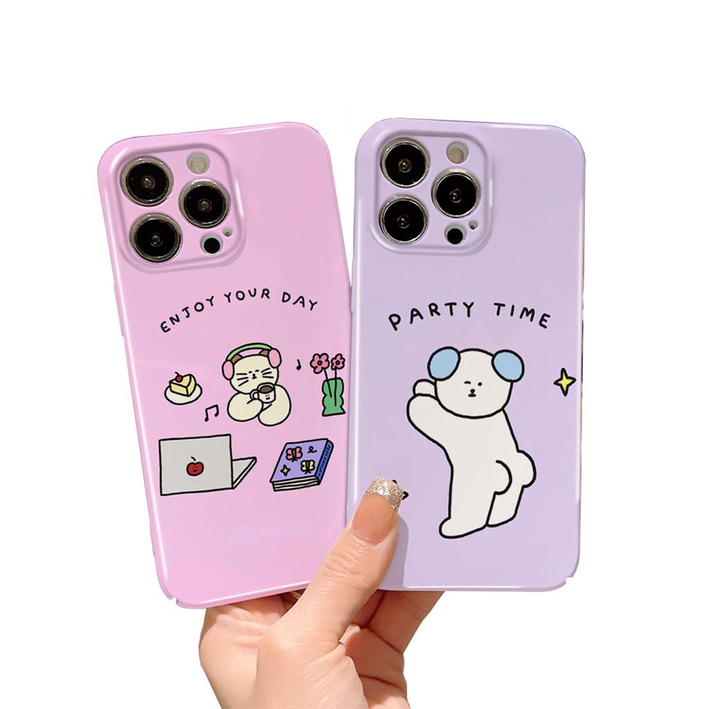 All-inclusive-Film-Telefonhülle, Cartoon-Modedesign, Hartschale, vollständige Abdeckung, stoßfeste Kamera-Schutzhülle für OPPO Realme OnePlus Infinix Tecno