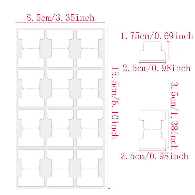 10PCS Colorful Index Label Sticker Bookmark Stickers Easy Read Book Tabs Large Print Laminated Bible Tab For Study Reading