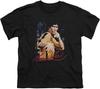 Bruce Lee Gelber Overall Unterschriften-T-Shirt
