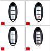 Interior Mouldings Carbon Fiber Shell Car Remote Key Fob Cover Case For infiniti FX35 FX37 FX50 G25 G35 G37 JX35 M35 M37 M45 Q70