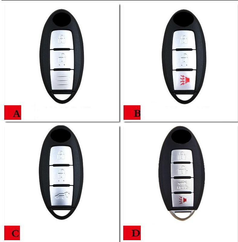 Interior Mouldings Carbon Fiber Shell Car Remote Key Fob Cover Case For infiniti FX35 FX37 FX50 G25 G35 G37 JX35 M35 M37 M45 Q70
