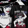 Anime Gojou Satoru Jujutsu Kaisen Print Tops Loose Short Sleeves Harajuku Man Clothes Summer Sport T Shirt Casual Tees