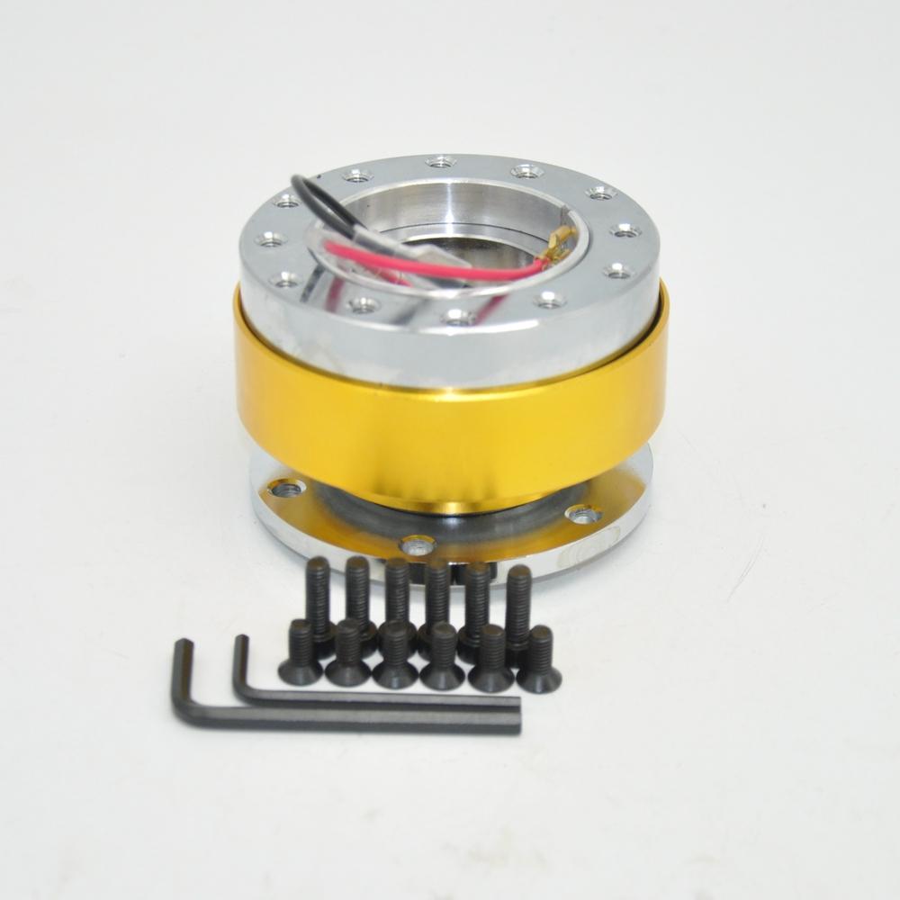 Universal Steering Wheel Snap Off Quick Release Hub Adapter Boss kit 8 colors available
