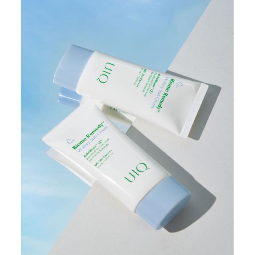Uiq [3pack] Biome Remedy Moisture Sun Cream 50ml  + Moisture Sun Cream Mini 20ml Free 