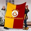 1pc Football Team (28) Theme Blanket - Digital Print, Polyester, Cozy for All Seasons, Perfect for Outdoor, Camping, and Travel