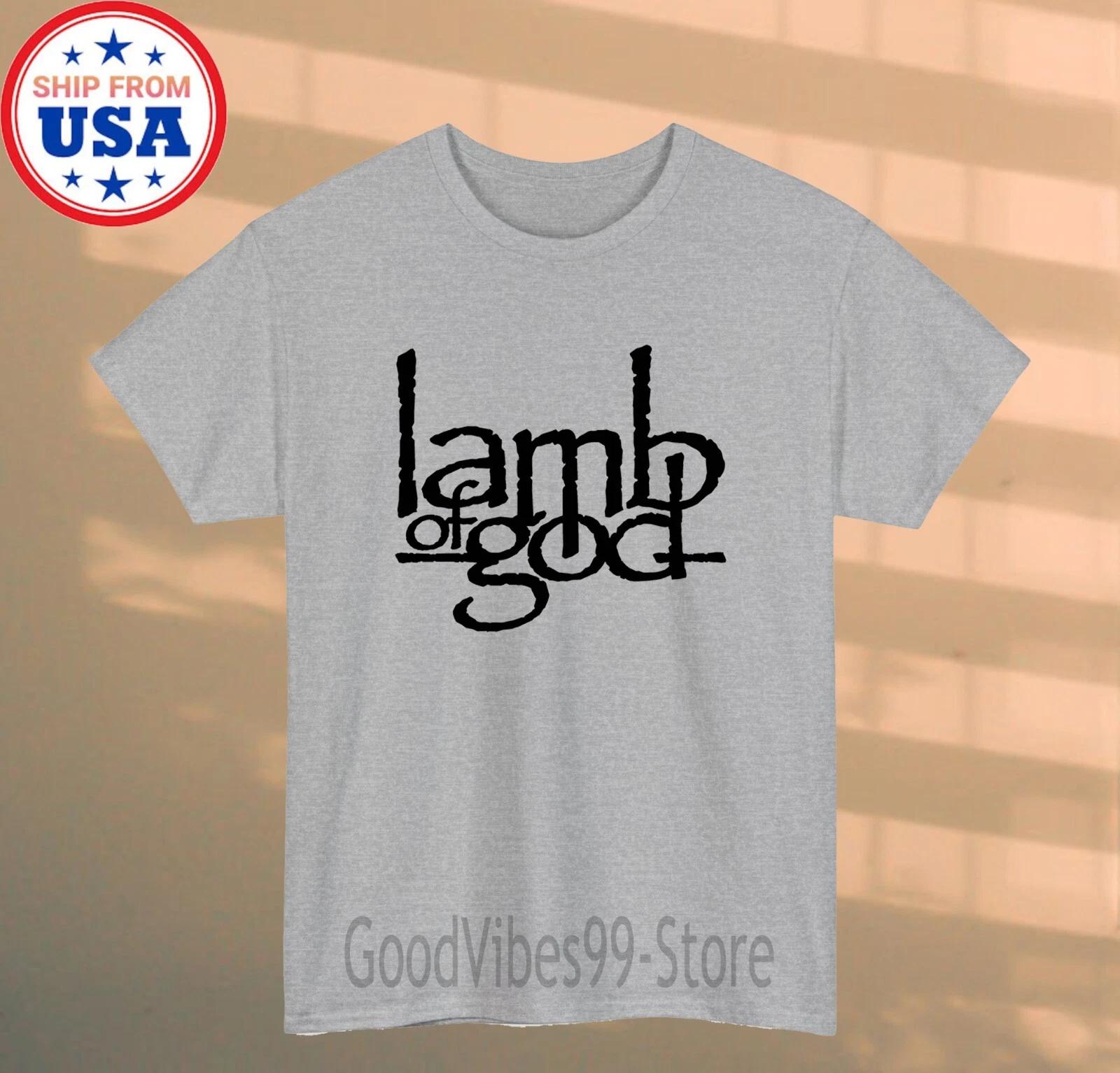 LAMB OF GOD Men s Grey Size S-5XL XL