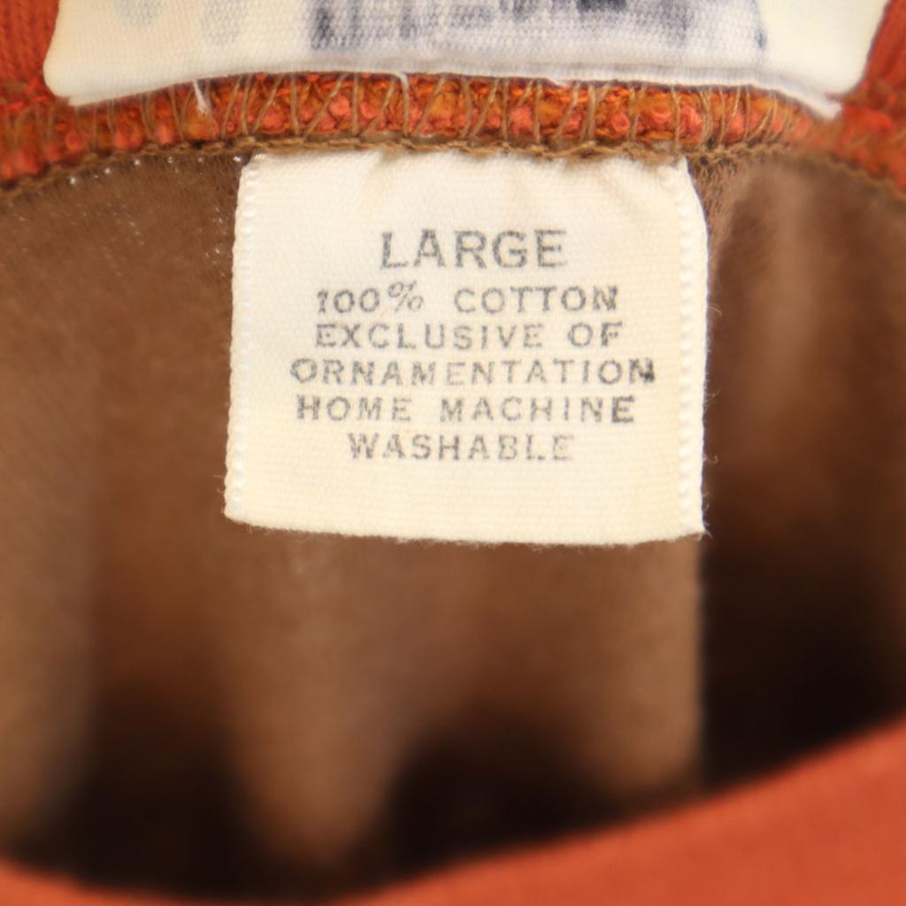 ARROW 90s Old Short sleeve raglan T-shirt L Brown Single stitch Men's Used