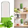Vegetable Preservation Bottle with Water Reservoir Case  Storage Container  Fresh-Keeping Container for Refrigerator