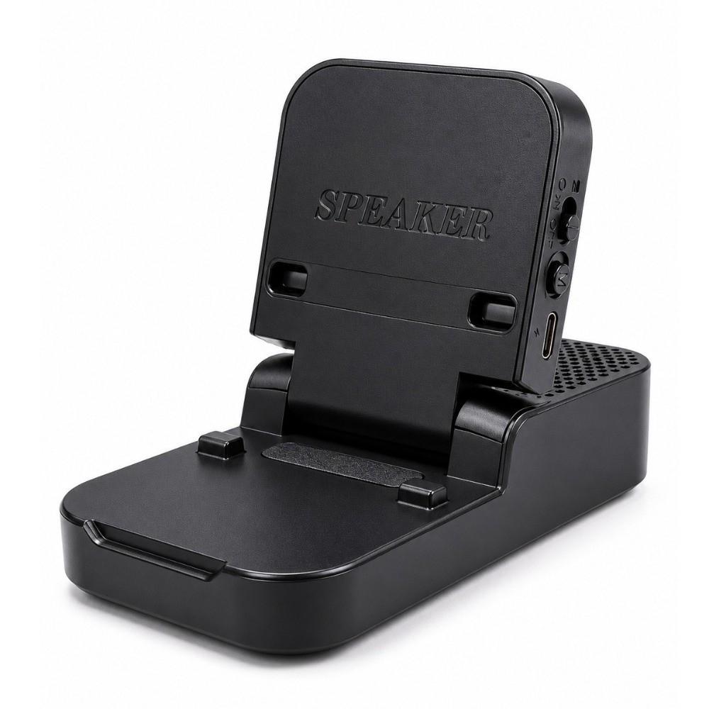 3-in-1 Mobile Speaker Holder Foldable Desktop Phone Holder  4-13 Inch Phones & Tablets