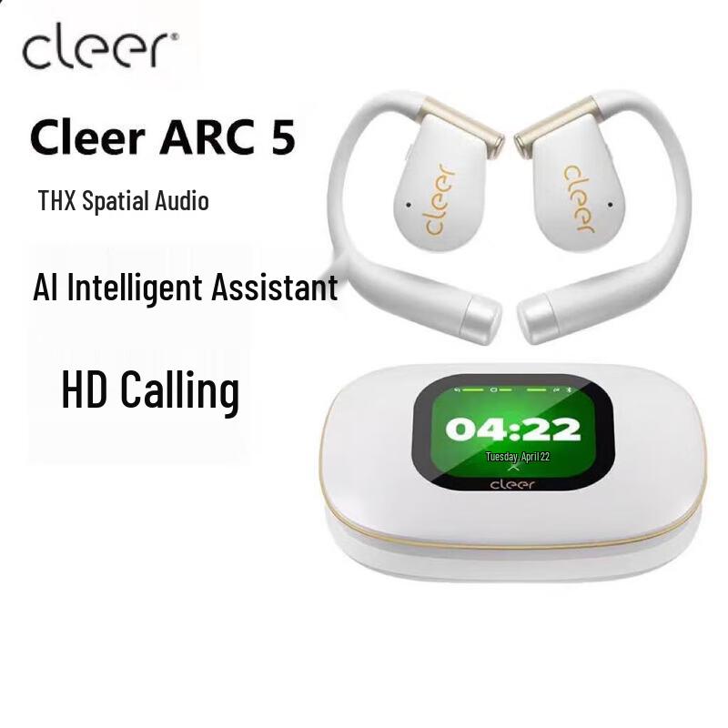 

Cleer ACR 5 Open-Ear AI Smart Sports Headphones