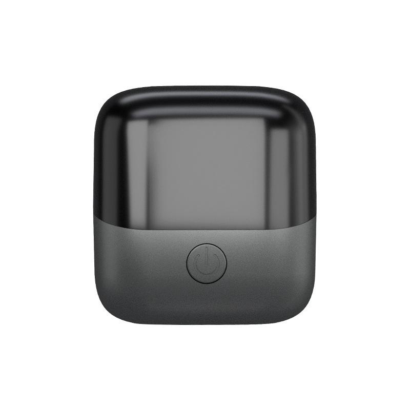 

Портативная электробритва, мужская бритва, триммер для бороды с двойным лезвием, двойное кольцо, сетка с плавающим лезвием чёрный