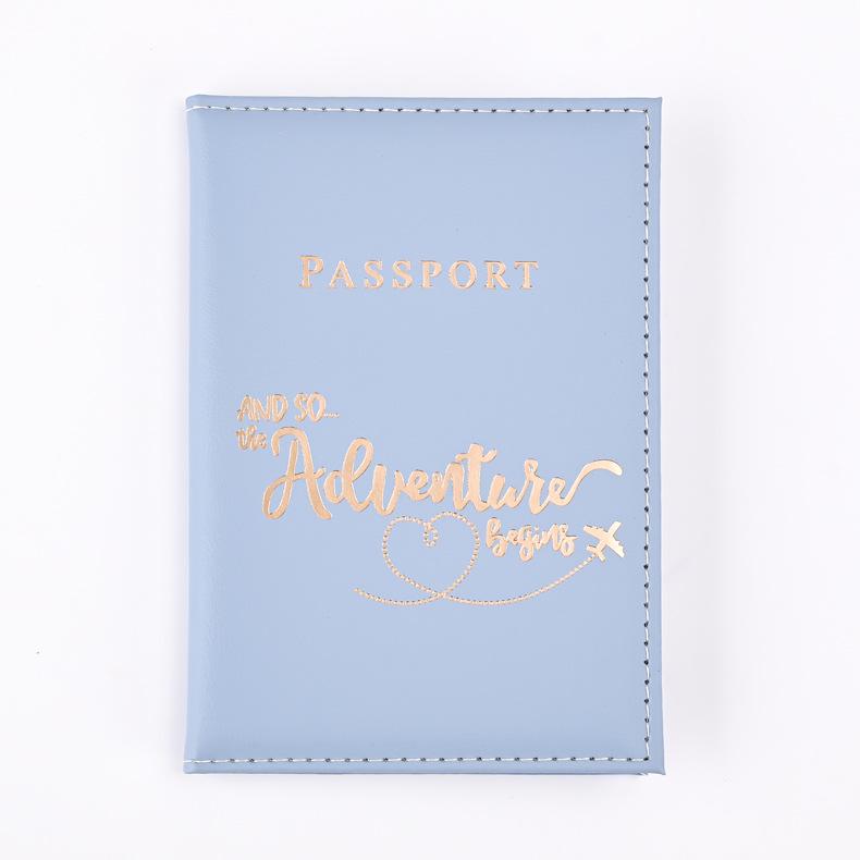 2024 Stylish PU Leather Passport and Ticket Holder with Textured Design