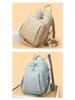 2024 New Women's Soft Leather Backpack: Versatile, Fashionable, Large Capacity Casual School and Travel Shoulder Bag