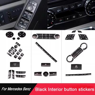 Für Mercedes Benz Knopfaufkleber CLA GLA GLE GLK A B C E-Klasse ML GL W176 W246 W242 W204 W205 W212 C117 X166 X204 X156